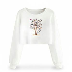 Sudaderas Blancas Casuales para Mujer con Logotipo Personalizado al por Mayor para Invierno, Sudaderas con Capucha Cómodas y Ecológicas de Alta Gama - Product Image 1