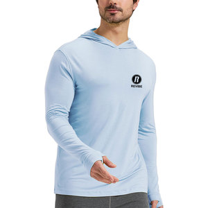 Sweat-shirts élégants pour hommes avec protection solaire UPF 50, respirants, 100% polyester, pour les aventures en plein air et les voyages - Product Image 1