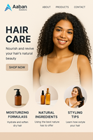Productos para el cuidado del cabello Tienda en línea Desarrollo de sitios web Expertos web de confianza Ofrecemos plataformas de comercio electrónico asequibles y creativas