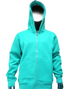 Servicio OEM, Sudaderas con Capucha Personalizadas con Logotipo Bordado, Ropa Personalizada con Cierre Frontal, Diseño de Esqueleto Gótico de Halloween, 100% Algodón, Corte Holgado - Product Image 4