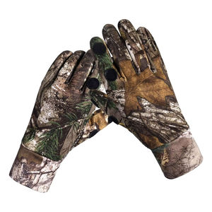 Cold Weather Fleece <b>Hunting</b> <b>Gloves</b> for Men Warm Durable Stretch Material Textured Palm Grip Grip All Outdoor Adventures <b>Gloves</b> - Product Image 1