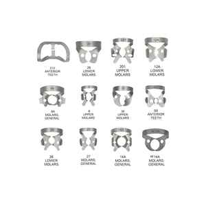 Kit de barrage en caoutchouc en acier inoxydable pour la protection de la restauration dentaire, instrument durable et réutilisable pour les cliniques et les étudiants en dentisterie - Product Image 6