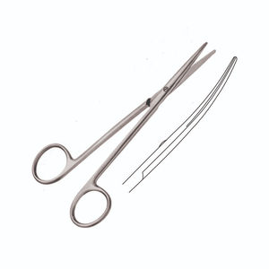 Ciseaux chirurgicaux manuels Great Star Instrument GSI-DS-012 – Set de ciseaux droits et courbés pour dissection, coupe de tissus délicats, tonsils, à bout arrondi - Product Image 6
