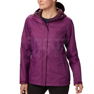 เสื้อแจ็กเก็ตกันฝนสำหรับผู้หญิงเสื้อแจ็คเก็ตหน้าหนาวแบบระบายอากาศ - Product Image 1