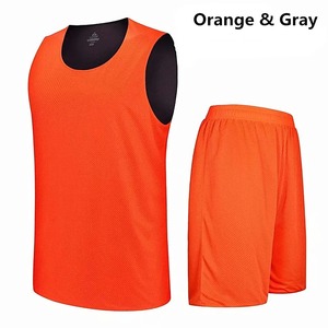 Ensembles de maillots de basket-ball pour hommes, double face, de haute qualité, respirants et à séchage rapide - Product Image 1
