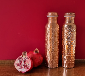 NOUVELLE BOUTEILLE D'EAU EN CUIVRE PUR DE QUALITÉ SUPÉRIEURE .. - Product Image 2