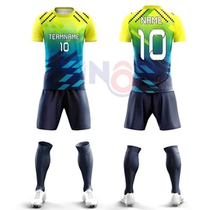 Uniforme de fútbol de secado rápido de verano 2025, ropa de equipo personalizada de alta calidad, logotipo de impresión por sublimación de tamaño adulto, gran oferta al por mayor - Product Image 2