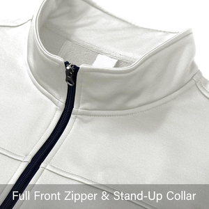 Ensemble de survêtement de course décontracté pour homme avec logo personnalisé - Polaire respirant, grande taille, performance hivernale en extérieur, jogging - Product Image 3
