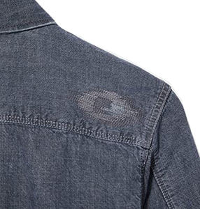 แจ็คเก็ตยีนส์ดีไซน์ล่าสุด สไตล์ลำลอง กระเป๋าแบบเรียบง่าย แขนปกติ เนื้อผ้านุ่ม - Product Image 4