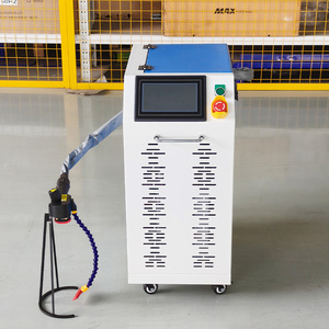 Machine de nettoyage au laser pulsé refroidie par air 300W 500W, élimination de la rouille et de la peinture sur site pour les composants structurels de grande taille - Product Image 2