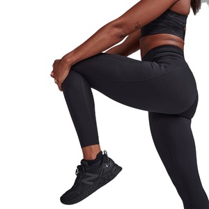 Mallas de Yoga de cintura alta para mujer, 100% de algodón, estilo informal, transpirables, sin costuras, para levantar glúteos, stock de alta calidad - Product Image 3