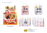 Fideos Instantáneos de Arroz con Curry Blanco Penang Ah Lai, Hechos en Malasia, Sabor Penang (90g X 4 Paquetes X 12 Bolsas)