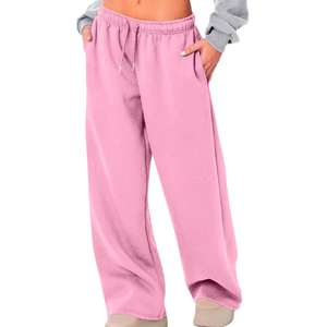 Vente chaude Pantalons de survêtement unisexe amples à jambe large, style jogging décontracté et respirant, pour le sport et les loisirs - Product Image 4