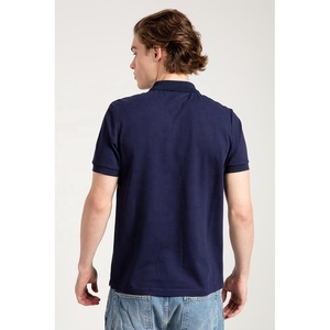 Polo de Manga Corta para Hombre, Estilo Básico, para Golf o Casual, Cuello Clásico, Color Personalizado, Opciones de Talla y Ajuste, Ropa al por Mayor OEM - Product Image 3