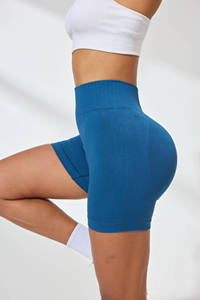 Pantalones cortos deportivos de cintura alta para mujer, superventas, tendencia superior de secado rápido, antiarrugas, supercalidad, última llegada - Product Image 4