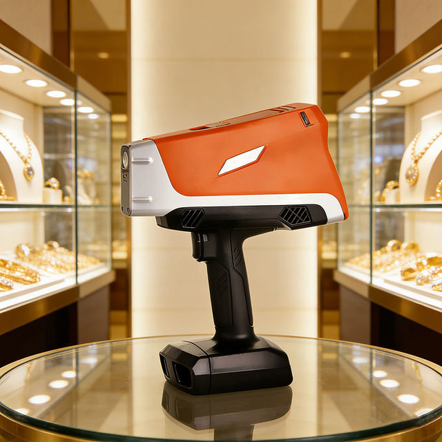 WiserMachine Digital SDD Detector Handheld XRF Gold Analyzer X-ray Spectrometer 3-60s Rapid Non-Destructive Precious Metal