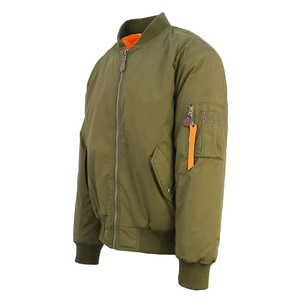 Venta al por mayor nuevo estilo de diseño Venta caliente de alta calidad a prueba de viento chaqueta de invierno personalizada para hombre chaqueta bomber - Product Image 3