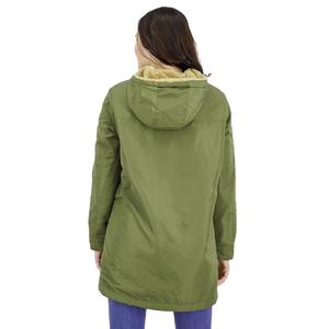 Manteau bouffant d'hiver pour femmes de haute qualité avec col montant mi-long décoration de fourrure veste Parka respirante du Pakistan - Product Image 6
