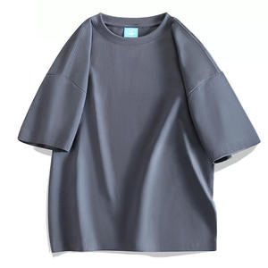 Camiseta Premium 100% Algodón para Hombre, Estilo Holgado y Moderno, Camisetas Deportivas para Adultos, Camisetas de Compresión para Gimnasio, Modelo 2026 - Product Image 4