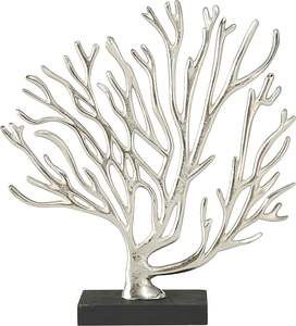 Diseño de hojas Top Diseño de alta calidad Mesa Escultura de aluminio Acabado dorado Mesa decorada Showpiece - Product Image 1