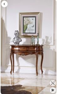 Table console en bois la plus vendue avec un design antique pour la décoration du couloir et du salon - Product Image 4
