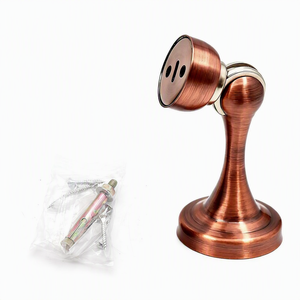 Butée de porte magnétique en acier inoxydable, support de porte, quincaillerie pour porte en bois domestique - Product Image 4