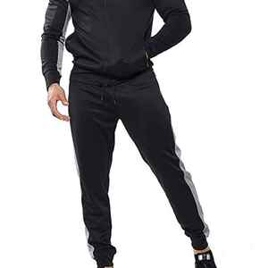 Venta al por mayor nueva gran oferta de moda ropa deportiva chándal para hombres/hombres ropa 100% poliéster 2 piezas chándal conjuntos de los hombres - Product Image 1