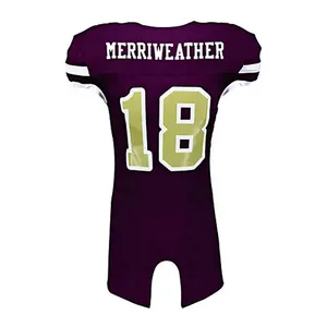 Best Selling Men's American Football Uniform with Customized Colors & Logo <b>Comfortable</b> Stretchable Breathable Quick Dry Features - Product Image 4