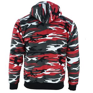 Sudadera con capucha y forro polar para hombre y mujer, con protección CE Kevlr para motocicleta, personalizada, venta al por mayor - Product Image 3