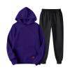Conjunto de sudadera para hombre, conjunto de 2 piezas, sudaderas con capucha y pantalones de chándal, 2025, chándal informal para correr, gimnasio - Product Image 6