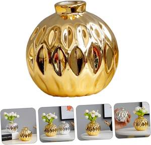 Diseño único florero de latón decoración del hogar acabado decoración interior de lujo para el hogar precio de fábrica Material de alta calidad - Product Image 2