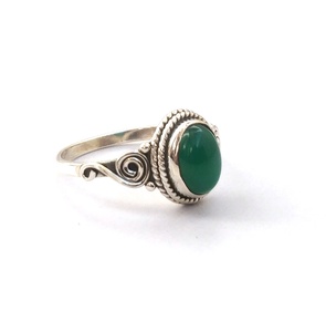 Anillo de Plata de Ley 925 con gema de ónix natural, joyería hecha a mano, diseño clásico, fabricante de la India - Product Image 3