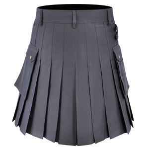 Venta al por mayor de Kilts escoceses modernos de calidad para hombres logotipo personalizado accesorios de moda OEM ODM telas personalizadas etiquetas personalizadas - Product Image 2