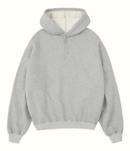 Sudadera con capucha de algodón pesado para hombre, jersey de gran tamaño con hombros caídos, aspecto lavado Vintage con diseño de logotipo personalizado para invierno - Product Image 3