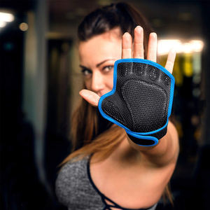 Gants croisés respirants d'haltérophilie de gymnastique avec logo personnalisé Gants d'entraînement de musculation pour la coupe croisée - Product Image 5