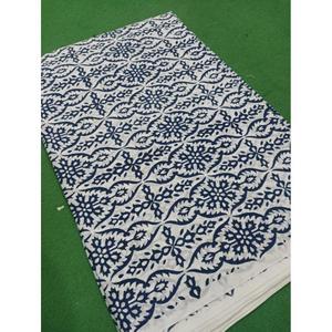 Tissu imprimé en pur coton confortable, texture lisse, respirant, impression réactive, idéal pour la confection de robes, la couture de Kurti, le bricolage et l'artisanat - Product Image 5