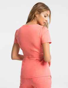 Uniformes de moda Medico Stretch Transpirable Mujeres Conjuntos Enfermería Scrubs Uniformes Venta al por mayor Scrubs Spandex - Product Image 3