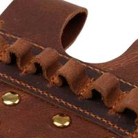 Sacoche à flèches en cuir de luxe avec sangle réglable, respirante et à séchage rapide, tailles personnalisées pour un confort ultime
