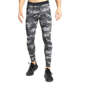Legging de fitness pour homme, compression, taille élastique, léger, respirant, grande taille, vêtements de sport pour la course à pied, en vente en ligne - Product Image 1