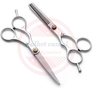 Ciseaux professionnels coupe de cheveux Salon ciseaux barbier amincissement cisailles ensemble de ciseaux de coiffure - Product Image 4