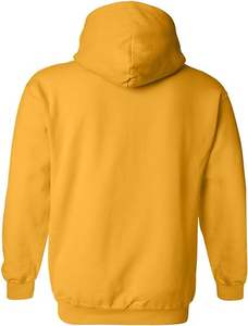 Sweat à capuche en molleton de coton uni surdimensionné personnalisé pour homme Pull unisexe Taille plus grande Sweats à capuche et sweat-shirts pour homme - Product Image 5
