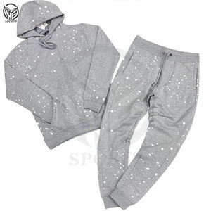 Trajes de chándal de jogging con logotipo personalizado, ropa de calle, chándal de mujer de tamaño personalizado con diferentes diseños. - Product Image 4