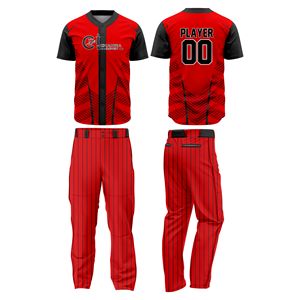 Ensembles de Tenues de Baseball Personnalisables avec Logo, Respirants, Séchage Rapide, Légers, Tailles Personnalisées, 100% Polyester, Haute Qualité, Toutes Saisons - Product Image 5