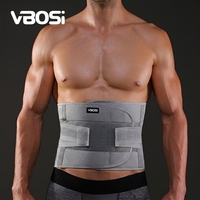 Cinturón Moldeador de Cintura Ajustable VBOSI con Logotipo Personalizado y Doble Correa Ajustable para Entrenamiento de Culturismo y Sudoración