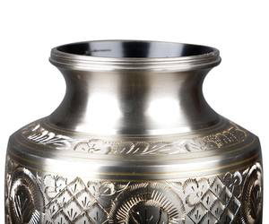 Exquisite Solid Brass Cremation Urn <b>for</b> Human <b>Ashes</b> Pewter Funeral Urn <b>for</b> <b>Ashes</b> Adult Handcrafted Made from High Quality Brass - Product Image 3