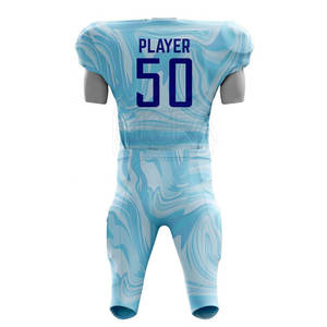 OEM Diseño Fútbol Americano Jersey Uniforme Popular Manga Corta Ligero Transpirable Más Popular a Precio - Product Image 2