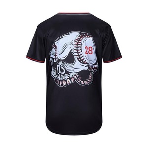 Breathable Quick Dry Customizable Polyester Baseball <b>Shirt</b> Men Unisex Short Sleeve <b>Summer</b> Sportswear Tee - Product Image 2