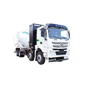 Los componentes del núcleo del rodillo del camión del tambor del mezclador del tránsito del hormigón de Foton 12 Cbm incluyen la caja de cambios del cojinete del motor de la bomba - Product Image 2