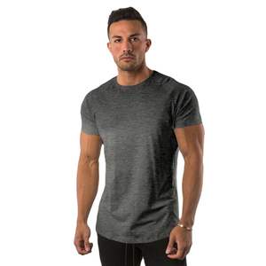 T-shirt décontracté à manches courtes de coupe régulière pour homme 100% coton respirant - Product Image 2