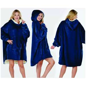 Sudadera con capucha de diseño personalizado para mujer viscosa/poliéster de gran tamaño de punto alto estampado frontal personalizado invierno largo personalizado grande - Product Image 3